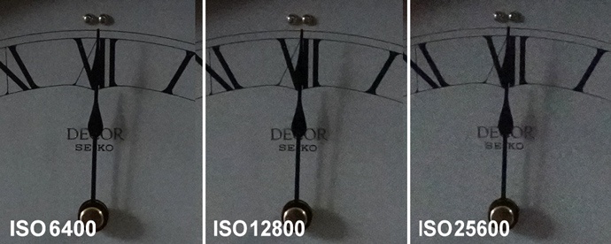 α6600高感度画質の比較