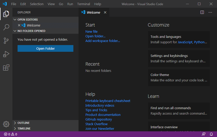 Visual Studio Code導入方法