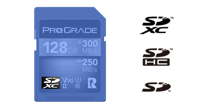 SDカード容量別規格