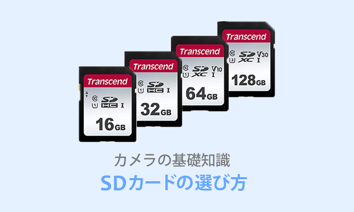 【一眼レフ用SDカード選び方】性能比較と見方