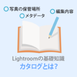 Lightroomのカタログとは何？イラストで使い方を解説