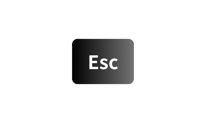 「Esc（エスケープキー）」長押しで偽警告を閉じる方法